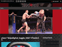 Tablet Screenshot of marshallartsmma.com